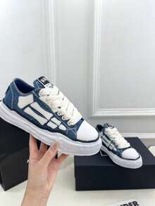 MMY Shoes 2026 New MMY Classic Anti-Slip Wear-Resistant Lightweight Low-Top Board Shoes For Male And Female Campus Lovers Blue Shoes - Multicolor - View 3