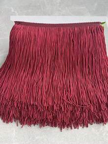 1 Yard Lace Tassel Trim, Suitable For 30cm Long DIY Latin Dance Costume Stage Accessories Lace Ribbon - Multicolor - View 4