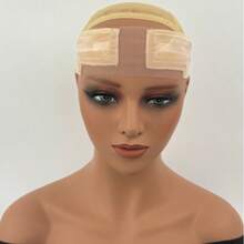 Women's Lace Wig Fixing Band: Adjustable Silicone Non-Slip Wig Clip With Middle Lace Parting And Ear Openings, Secure Fit, Breathable And Comfortable, Suitable For Wigs, Chemotherapy, Cosplay, Sports And Daily Wear Wig Accessory, Halloween - View 12