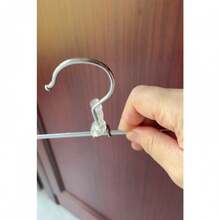 42pcs White Windproof Hanging Hooks Clothes Hanger Fixings, Colorful Anti-Slip Lock Clips For Clothes Rod, Prevent Items From Falling, Vibrant Colors, Strong Wind Resistance, Prevent Items From Being Blown Away Or Displaced - 42 Items - View 7