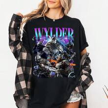 T-shirt Wylder Elden Ring, T-shirt con motivo Nightreign, anime. - nero - Visualizzare 1