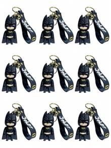 1/2/3/6/9pcs Warner Bros Cartoon Cute Exquisite Cartoon Couple Gift Keychain Backpack Pendant Souvenir Small Gift Backpack Pendant Cute Bag Pendant Portable Keychain Travel Accessory Unisex Bag Pendant Cute Exquisite Small Gift - Multicolor - View 16