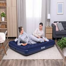 Queen Size Inflatable Mattress - Royal Blue - View 1