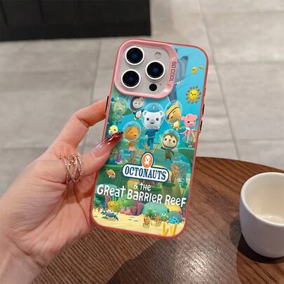 [24h Shipping From DE/FR/ES]Apple 11-17 16  21-26 Galaxy Phone Case: Cartoon O- Phone Case, Compatible With IPhone 17 16e 16 15 14 13 12 11 Mini Pro Max Air X XR XSMAX 8 7 Plus, Matte Drop-Resistant Back Cover Xiaomi12-15
