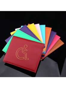 Disability Certificate Protective Cover/Leather Holder (Suitable For Disability Certificates), School Supplies, Back To School Supplies - A - View 2