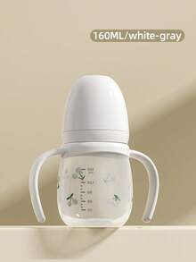1pc Baby Wide-Neck Multi-Capacity Small Cherry PP Anti-Fall Anti-Colic Baby Bottle Suitable For Infant Feeding - Multicolor - View 16