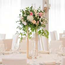 12 Pcs Metal Flower Stand With Hammer,Wedding Centerpieces,Party Decor, 3 Sizes - 1 - View 6