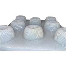 Gelatin Mold In The Shape Of 8 Mini Oval Rings, 200ml Each. Ideal For Individual Portions. Reusable, Easy To Use And Unmold. - View 4