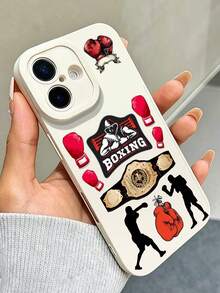 Funda de Teléfono Clásica de TPU Mate con Tacto Suave, Diseño Artístico Personalizado, Estampado HD Premium, Protección Antigolpes y Anticaídas, Cobertura Completa de Cámara, Antideslizante y Resistente al Desgaste, Regalo para Mamá, Novia, Novio, Amigos y Pareja. Compatible con iPhone 11, 12, 13, 14, 15, 16 y 17 Series,  Galaxy MXMSTSY5344 - MSTSY-WH-MXMSTSY5344 - Ver 1
