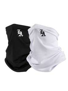 1pc/2pcs/3pcs Unisex Solid Color Versatile Breathable Sun Protection Face Mask, Elastic Sweat-Absorbing Balaclava, Suitable For Daily Outings, Hiking, Climbing, Etc. - Multicolor - View 4