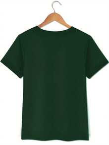 Creativo de Patos, Ropa Casual y de Vacaciones, Manga Corta con Cuello Redondo, Ideal para Primavera y Verano, Lavable a Máquina, Nueva Colección de Ropa para Mujer, Versátil para Salidas y - Verde oscuro - Ver 5