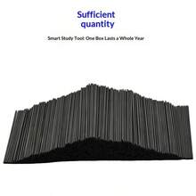 1000pcs 0.5mm/0.7mm 2B Resin Mechanical Pencil Leads With 2 Storage Boxes, High Quality, Large Capacity, Erasable, Press-Type, Back To School - One Size Fits All - View 2