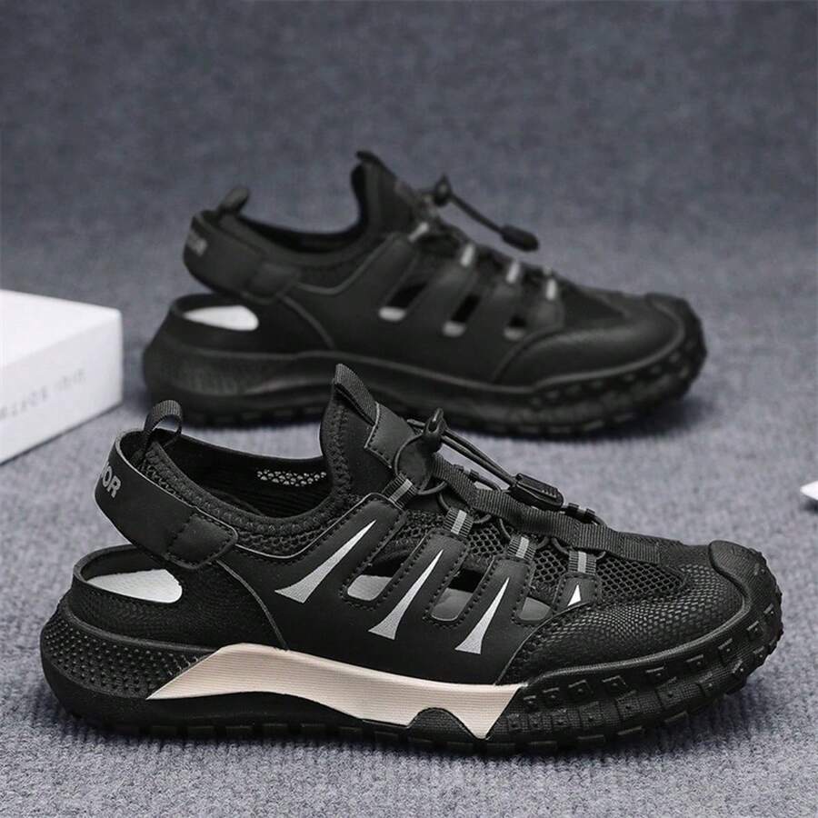 Men Sport Sandals - Black - View 1