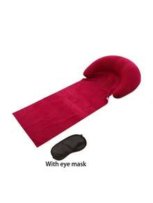 Inflatable Headrest Beach Mat,Foldable Inflatable Beach Mat, Suitable For Outdoor Camping, Portable Foldable Sandproof Suitable For Sunbathing, Picnic & Poolside Bed Pad, Adhesive Fiber Moisture-Resistant Mat For Travel For Use - Multicolor - View 9