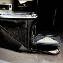 Paquete de 10/30/50, Caja Bento Negra de 26oz con Tapa, Recipiente Rectangular para Almacenamiento de Alimentos, Recipiente Apilable a Prueba de Fugas para Preparación de Comidas, Recipiente para Microondas, Utensilio de Cocina, Accesorio de Cocina, Suministros para Cocina del Hogar - C - Ver 3