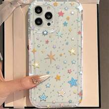 Galaxy 系列透明手機殼，相容 Android 與 Apple 機型 - 彩色 - 查看 3
