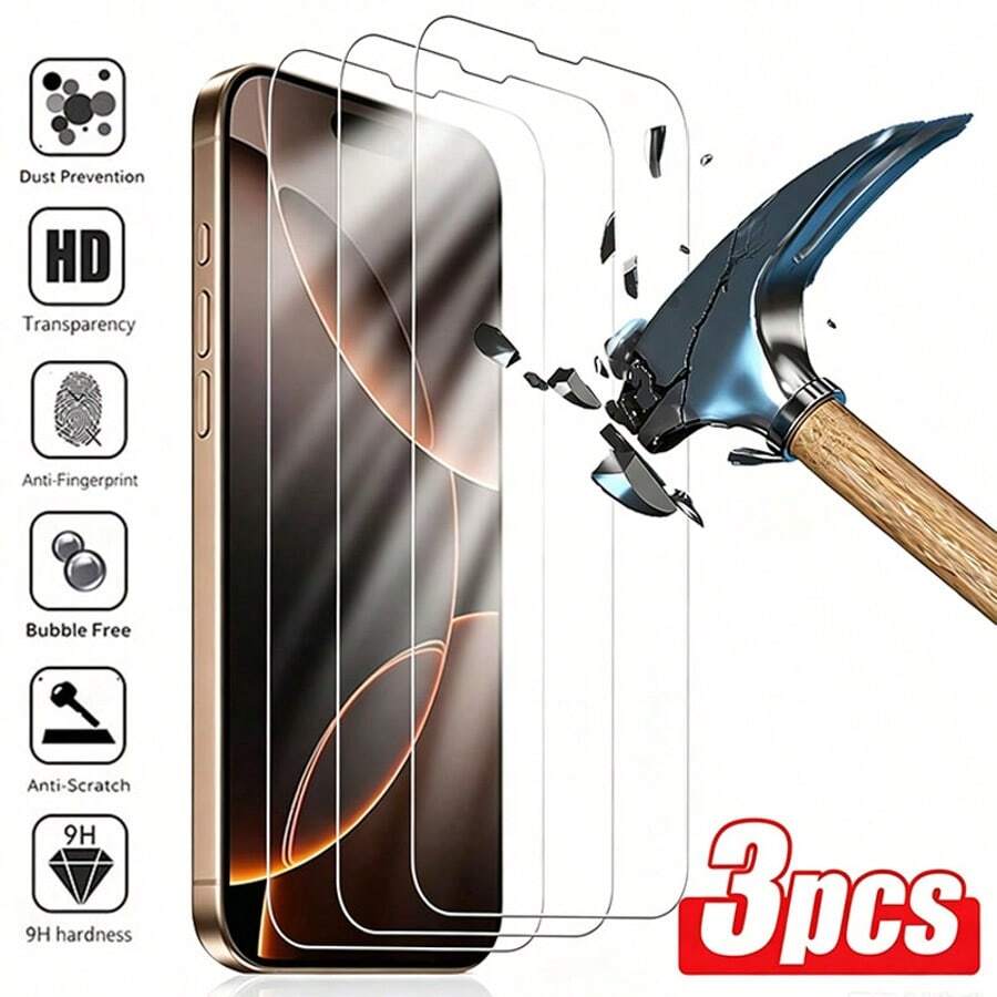 CSDZ 3 واقيات شاشة متوافقة مع سامسونج، متوافقة مع سامسونج A51 4G52/A52s 5G A 53 5G A54 5G، مقاومة للماء، مقاومة للخدش، مقاومة للتآكل، اكسسوارات الهاتف، واقي شاشة متوافق مع سامسونج A54 5G، واقي شاشة متوافق مع سامسونج A15 5G، واقي شاشة متوافق مع آيفون، واقي شاشة متوافق مع آيفون 13، [نسخة دولية بدلاً من النسخة المحلية]