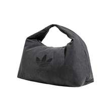 Tas Bahu Unisex adidas Originals Logo, Kapasitas Besar, Desain Logo, Bukaan Resleting, Tas Awan, Tas Selempang, Tas Tangan, Gaya Reguler, Hitam untuk Pasangan - Hitam - View 7