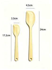 4pcs/1pc Silicone Spatula Set, Suitable For Cream, Jam And Butter, Easy To Clean, Ideal For Home, Restaurant, Dessert Shop, Baking Kitchen Tools - View 21