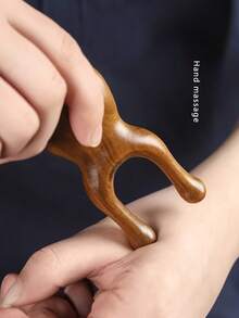1 buah Alat Pijat Hidung Kayu, Kayu Alami, Sisir Pijat 3D Tradisional, Alat Pijat Kepala dan Telinga, Alat Pijat Mata dan Wajah - MultiWarna - View 2