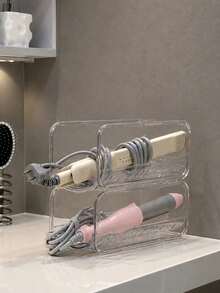 1/2pcs Stackable Curling Iron Storage Rack, Hair Styling Tool Organizer - Multicolor - View 7