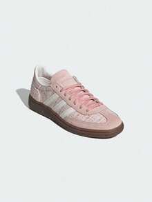 Adidas Originals Unisex HANDBALL SPEZIAL W Low-Top Sports Casual Shoes JR4503 - Pink - View 5