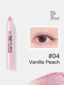 Too Cool for School Toocoolforschool Flash Eyeshadow Pen Eyeshadow Stick High Gloss Pearlescent Brightening Makeup - Vanilla Peach - View 1