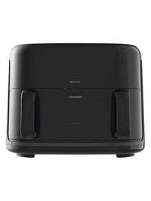 Cecotec Airfryer 10L: Grill & Plancha 3-in-1, Integrierter Smoker, Doppelte Heizung für gleichmäßiges Garen, Zwei 5,5L Fächer, 10 Menüs, 2800W Power, Gesundes Kochen - Verschiedenfarbig - Übersicht 2