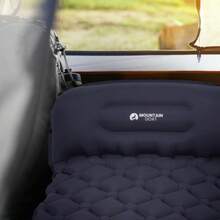 Single Person Self-Inflating Travel Air Mattress, Outdoor Camping Inflatable Sleeping Pad, Self-Inflating Tent Sleeping Mat - Navy Blue - View 3