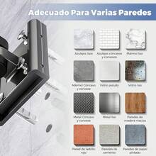 tendedero Plegable para Ropa Pared,Tendederos Plegable de Pared 3 Brazos,tendederos retractiles Exterior,tendedero retractil,Perchero Extensible de para Interior y Exterior - 1 - Ver 8