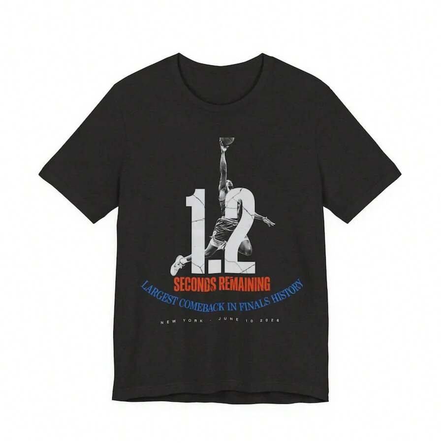 Camiseta de Regreso a  Square Garden 2026 |   Camiseta Vintage de las Finales de la - Negro - Ver 1