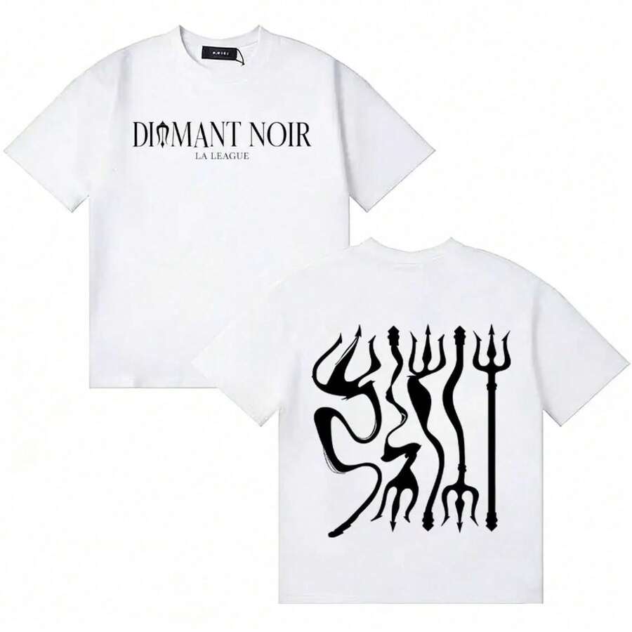 Camiseta gráfica del álbum "Petunias Y2K" del rapero WeRenoi para hombre y mujer, camiseta de manga corta de corte holgado, clásica y cómoda para uso casual. - Blanco - Ver 1