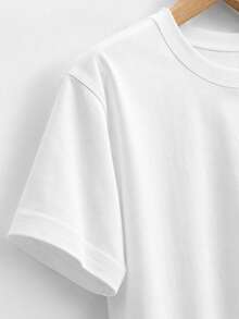 Men's Printed T-Shirt & Shorts Set - 100% Pure Cotton, Fun Prints, Street Casual Style - 魏斯 2 - 查看 4