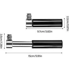 1PC Mountain Bike Inflator Aluminum Alloy Mini Portable American French Mouth Universal Inflator Pump Road Bike Riding Equipment - Multicolor - View 4