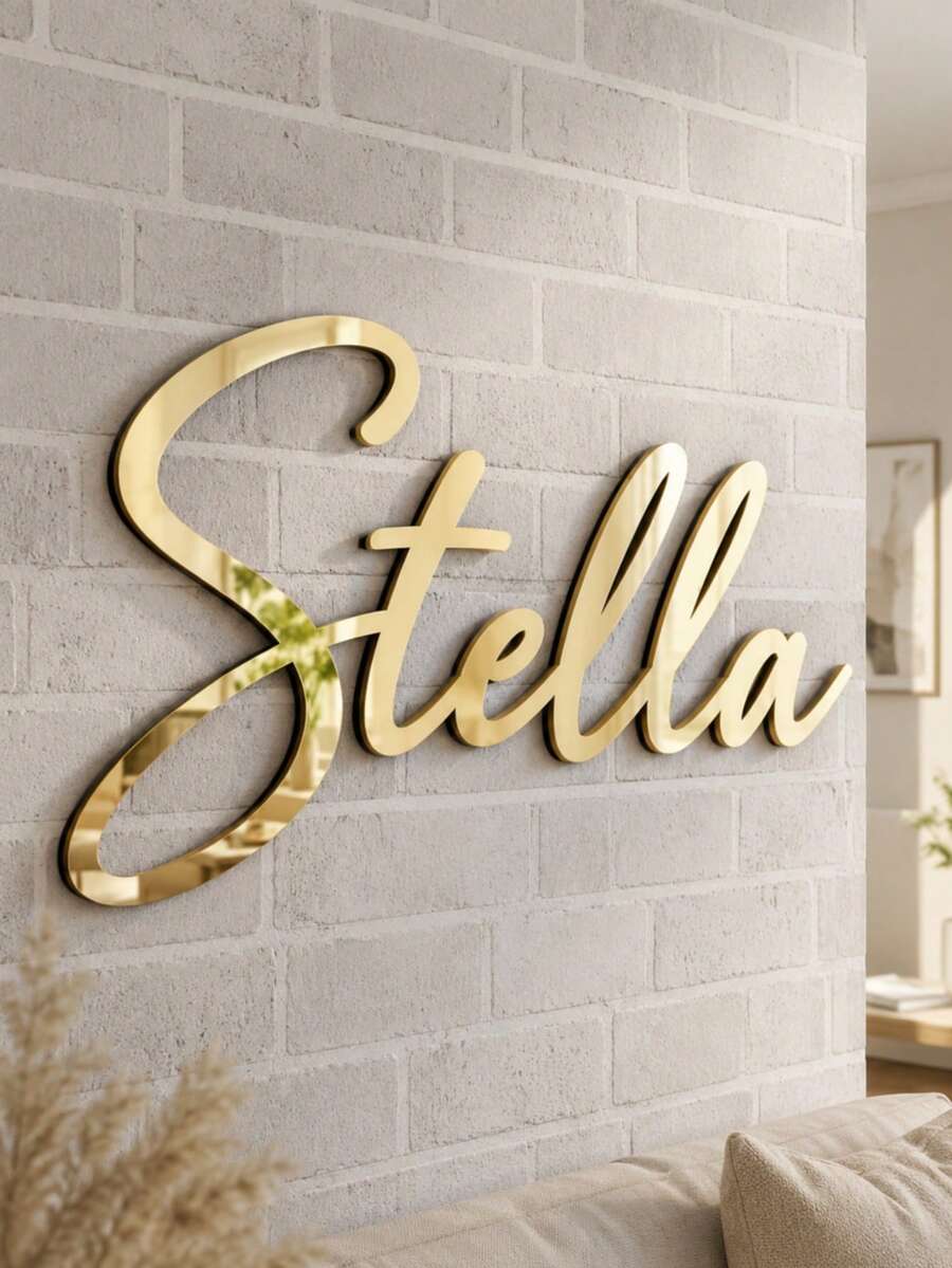 Decorative Letters - For Office Walls And Home Decoration. ,Apartment Decor, Wedding Favors, Personalized Gift, Aesthetic Home - Multicolor - View 1