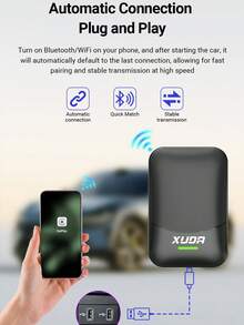 XUDA 新款 4合1 車載 AI 盒子 Android 14/CarPlay/Android Auto/HiCar，支持四種作業系統切換，4+32GB 高性能、多功能、穩定流暢不中斷，內建應用程式 - A - 查看 8