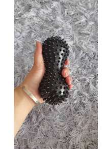 1pc Random Color Multi-Specification Peanut-Shaped Massage Ball, Specially Suitable For Adults To Relieve Stress, Colorful PVC Spiky Muscle Fascia Relaxation Ball, Foot Acupoint Massage Peanut Ball - Multicolor - View 21