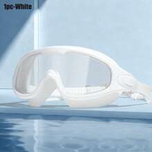 High-Definition Waterproof And Anti-Fog Large-Frame Silicone-Sealed Swimming Goggles With Electroplated Lenses For Adult Men And Women, Non-Irritating To The Eyes. - Multicolor - View 15