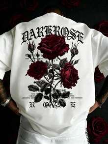 Esta camiseta unisex de manga corta para hombre, de estilo moderno, presenta cuello redondo y un diseño casual y elegante, ideal para el día a día y para ir al colegio. Hecho en un t - Blanco - Ver 1