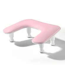 Apoio de Braço Profissional para Manicure: Formato em U, Altura Ajustável, Apoio de Mão Ergonômico para Unhas, Feito de Material de Couro PU, Equipado com Suporte Giratório para Telefone, Projetado Especificamente para Manicures de Salão de Unhas, Apoio de Braço Profissional Grande para Manicure: Segunda Geração de Apoio de Braço em U para Unhas, Altura Ajustável, Almofada de Apoio de Mão em Couro PU de Fibra Ultrafina, Adequado para Unhas Acrílicas, Adequado para Uso em Sala de Estar, Casa, Cozinha e Outros Lugares, Presente Perfeito de Férias e Natal para Família e Amigos - Multicolorido - Visão 13