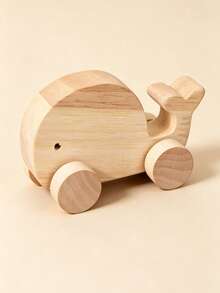 1pc Funny Wooden Animal Figurine Desktop Decor Suitable For Nursery And Children's Room Baby Accessories Baby Supplies Baby Girl Supplies Room Decoration - Multicolor - View 10