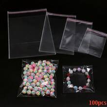 100入 3.5mil 透明自黏密封防塵袋,4種尺寸可選,DIY珠寶/小物品收納包裝袋,旅行收納袋,聖誕、婚禮、萬聖節、生日及其他節日派對禮物包裝袋 - 自黏袋 - 查看 2