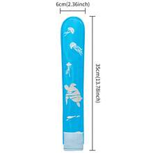 1PC Marine Life Embroidered Golf Alignment Stick Cover, Premium PU Golf Direction Rod Sleeve, Durable Golf Training Accessory For Men & Women - Multicolor - View 8