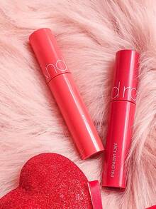 Rom&nd Romand JUICY LASTING TINT 09# LITCHI CORAL，水光亮澤妝效，保濕持久，不褪色不沾杯，輕盈舒適，適合新手日常使用，K-Beauty 韓系彩妝，Olive Young，禮物 - 09# LITCHI CORAL - 查看 10