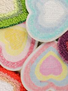 Strong Adhesive Heart-Shaped Self-Adhesive Embroidery Patch, Shiny Embroidery Patch, Suitable For Teenagers, Can Quickly Decorate Jackets, Hats, Towels, Bags, Jeans, Backpacks, Coats, Essential Accessory For DIY Clothing Accessories And Home Decor - Embroidery Patch - View 8