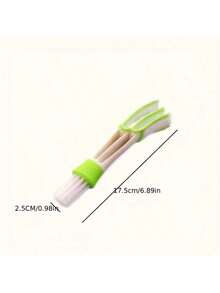 1pc Car Air Vent Cleaning Brush, Soft Bristle Interior Dusting Brush, Car Cleaning Tool, Automotive Accessory - Multicolor - View 7