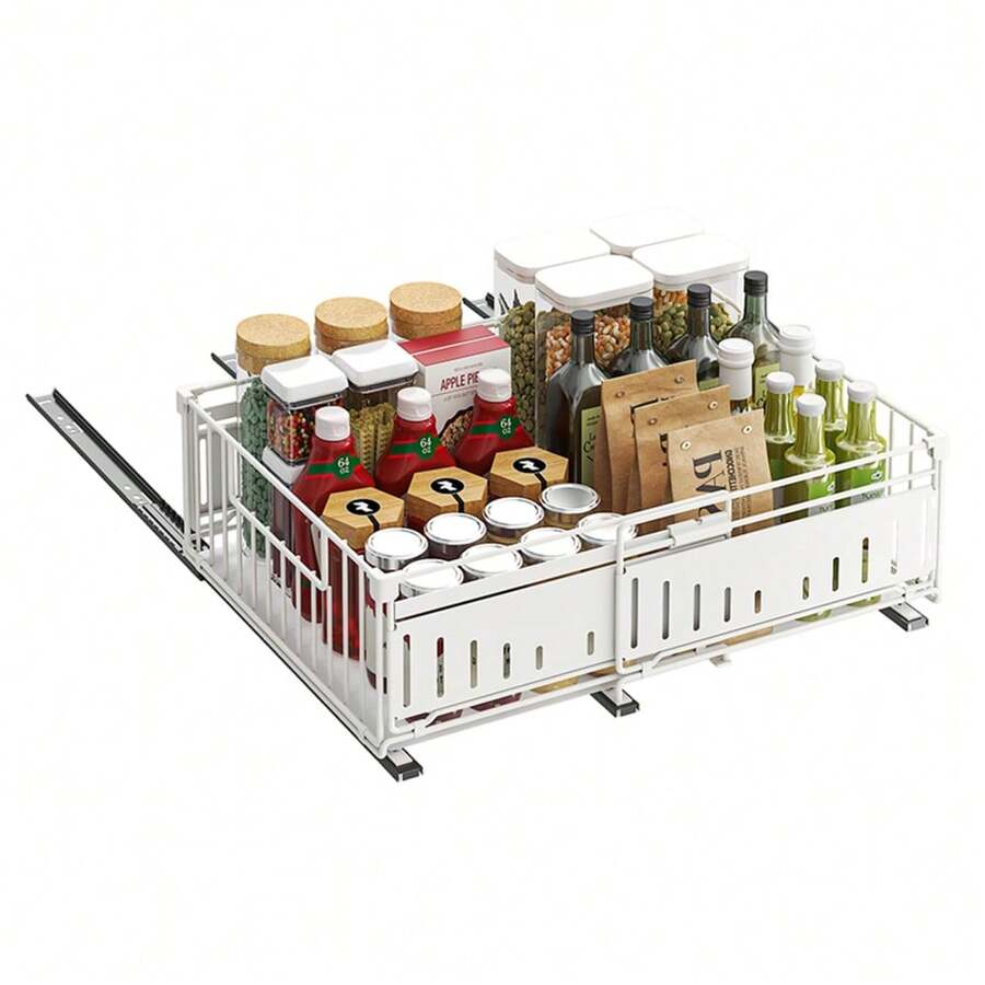 Slide Out Organizer - White - View 1