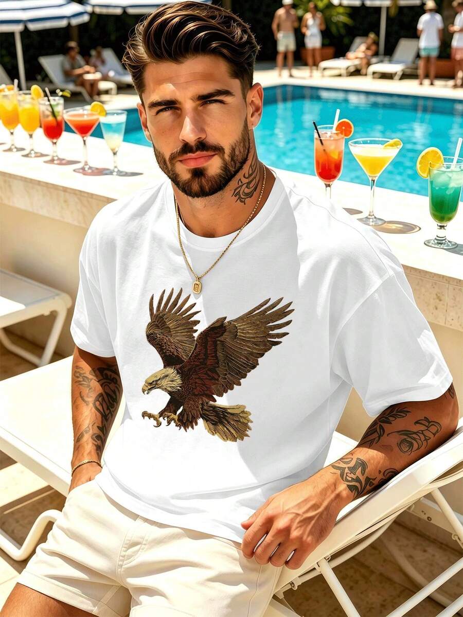 Men T-Shirts - White - View 1