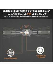 42 en 1 Juego de Destornilladores Magnéticos con Mango Trinquete Desmontable S2 Acero Ideal para Muebles Computadoras Bicicletas Reparaciones y Proyectos DIY en el Hogar Regalos para Hombres - Multicolor - Ver 7