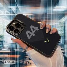 Entrega nacional Funda para teléfono: Nueva, plana 2D No.Funda para Teléfono 44 Sports, Carcasa Iridiscente Plateada, Lujosa, Elegante, Anti-Amarilleo, Resistente a las Manchas, a Prueba de Caídas, Estilosa, Moderna, Creativa, de Alta Calidad, Unisex, Compatible con iPhone Serie 17, 16, 15, 14 - 1 imagen - Ver 3